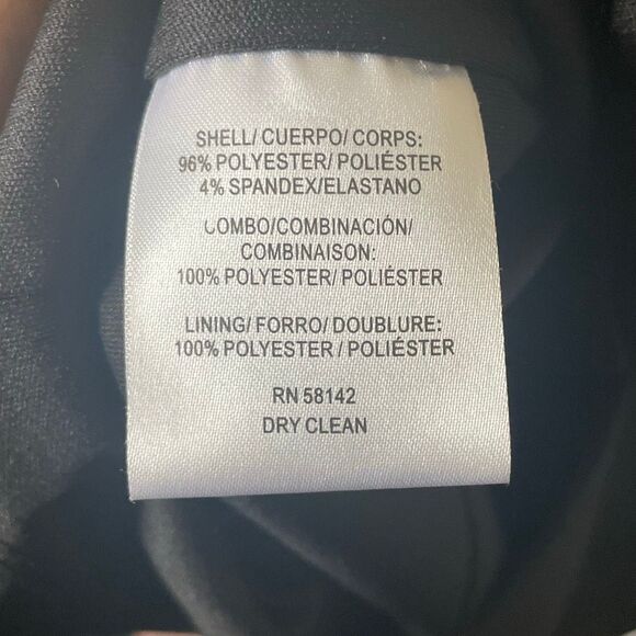 Nordstrom Maggy London classy sheer illusion bodycon black midi dress size 8 - Picture 13 of 16